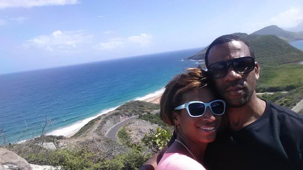 Making Memories in St. Kitts: Cleo vacations sans children as a great way to keep marriage fresh.