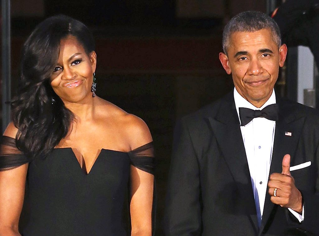 They mad, babe? Yep, they mad. The Obamas enjoying their lives--together--at the 2015 State Dinner.