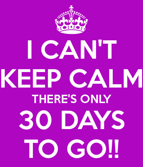 I cant keep. I cant keep Calm. Keep Calm you're only 30. One Calm Day. I want you back.